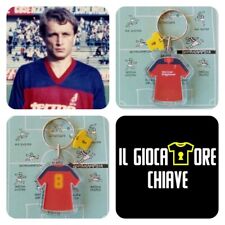 IL GIOCATORE CHIAVE.Portachiavi, maglia Cosenza Donato Denis Bergamini 1987/88