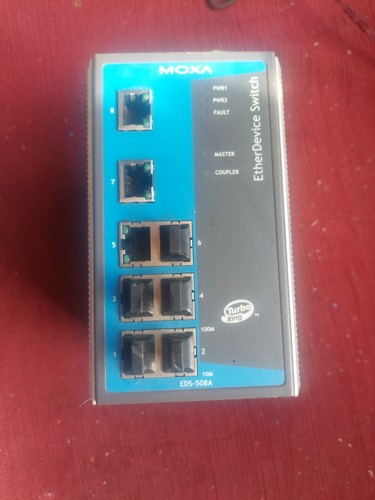 Moxa eds 508a - moxa, etherdevice