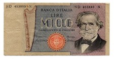 ITALIA - BANCONOTA DA 1000