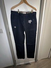 Jeans Aape nuovi - blu scuro, design elegante, uni-sex