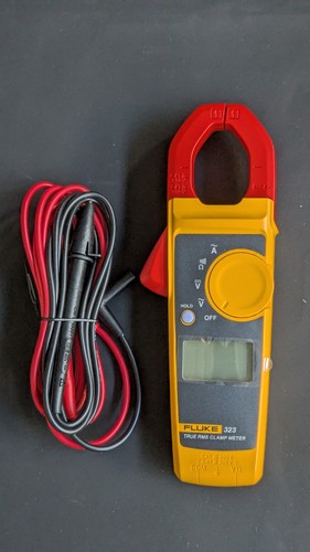 Fluke 323 true rms clamp - fluke,