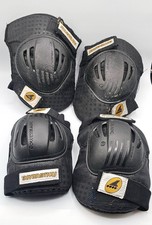 Ginocchiere e gomitiere protettive marca Rollerblade cinghie regolabili per adulti