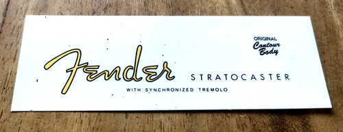 Fender stratocaster 1954 - fender,