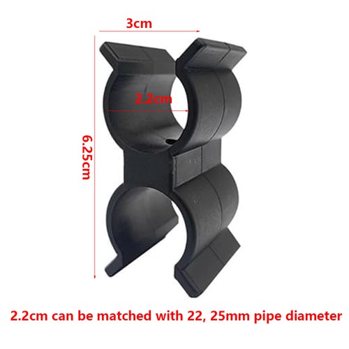 2pz supporto clip per - supporto, palo