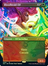 FOIL Bloodbraid Elf ~ Secret