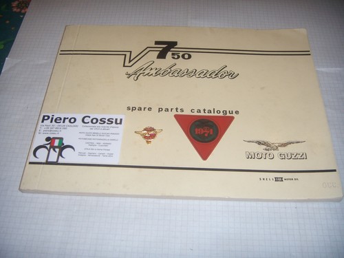 Ambassador moto guzzi v750 - moto,