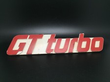 RENAULT 5 R5 GT TURBO LOGO SIGLA EMBLEMA FREGIO STEMMA SCRITTA TARGHETTA BADGE