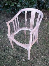 Poltroncina grezza stile