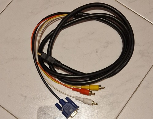 Cavo hdmi vga - hdmi/vga-3rca, 1mt