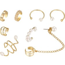  1 set Orecchini perle perle