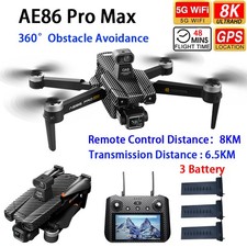 AE86ProMax+ Drone GPS 8KM FPV