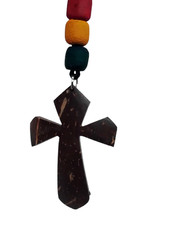 Collana nera Rasta Raots