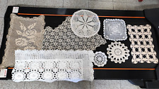 Lotto Centrini e Centrotavola Fatti A Mano Uncinetto