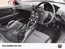ALFA ROMEO GTV CUP PERIOD DIGITAL COLOR PHOTOGRAPH.