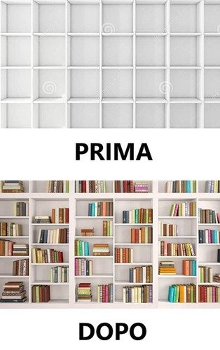 Libri veri decorazione e - decorazione,