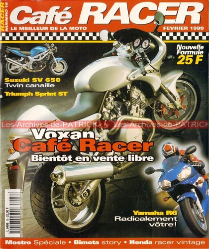 Café racer voxan 1000 - voxan,