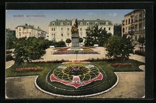 Weimar, Watzdorfplatz con area