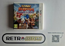 Nintendo 3DS - Sonic Boom Frammenti di Cristallo PAL Italiano completo ottimo