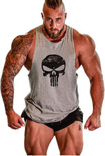 Uomo Palestra Canotta