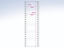 1200 etichette adesive per