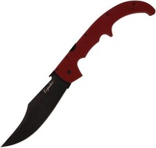 Coltello Pieghevole Cold Steel XL Espada Lockback Manico Rosso G10 - CS-62MGC-ODSW-BRK