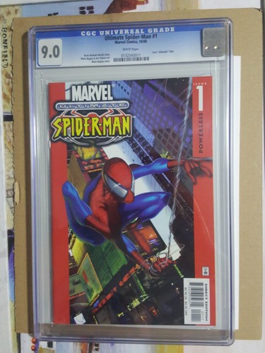 Ultimate spider man cgc 9 - #1, 9.0