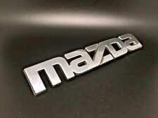 MAZDA 160MM LOGO SIGLA EMBLEMA FREGIO STEMMA SCRITTA TARGHETTA BADGE PLACCA NOME