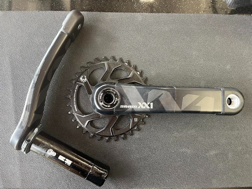 Guarnitura carbonio sram - guarnitura,