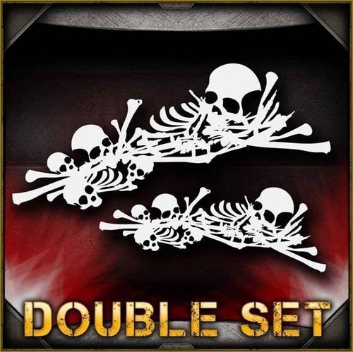 Skull background set - background,