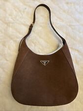 Borsa Prada marrone in