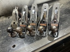 5 X Vintage Stanley Bailey No