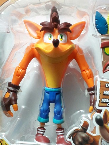 Action figure crash - figure, bandicoot