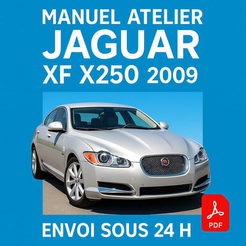 Manuel atelier jaguar x250 - manuel,