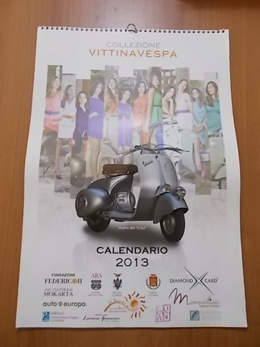 Vespa piaggio calendario - piaggio,
