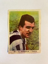 FIGURINA SADA 1957/58 JUVENTUS PAROLA N° 59