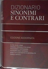  DIZIONARIO SINONIMI E