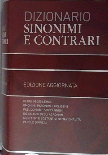 Dizionario sinonimi e - dizionario,