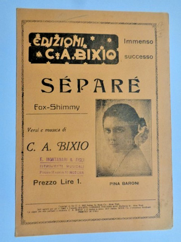 Separe spartito - separe',