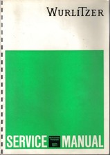 Manuale servizio wurlitzer - manuale, di