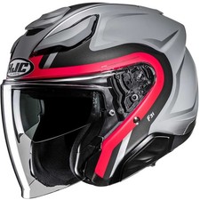 Hjc f31 bask mc1sf - bask, black