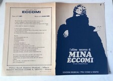 SPARTITO MUSICALE MINA ECCOMI