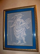 Quadro uncinetto filet - uncinetto,