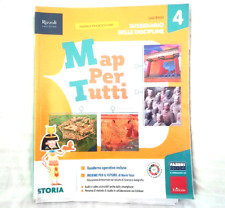 LIBRO PER SCUOLA ELEMENTARE MAP PER TUTTI 4 SUSSIDIARIO - (94)