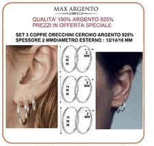 Orecchini Cerchio Cerchietto