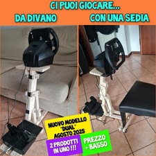 Postazione guida simulatore simracing F1 Mod. DUAL.Ps4 Ps5 Xbox PC salvaspazio