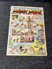 Mickey Mouse Weekly Comic -