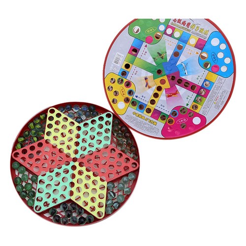 Glass bead checkers flying - glass,