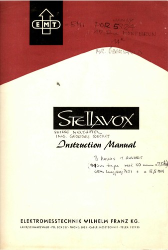 Stellavox 4 - 1,