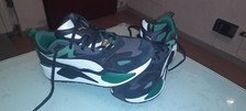 SNEAKERS SCARPE PUMA RS-X EFEKT  NERO /  VERDI  NUMERO 42.5