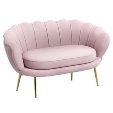 HOMCOM Divano Vintage 2 Posti